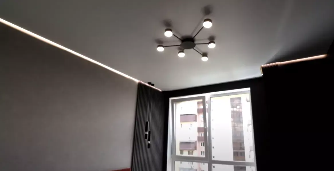 Натяжной потолок MSD Premium с подсветкой — Самара, Фасадная, 7, фото 1